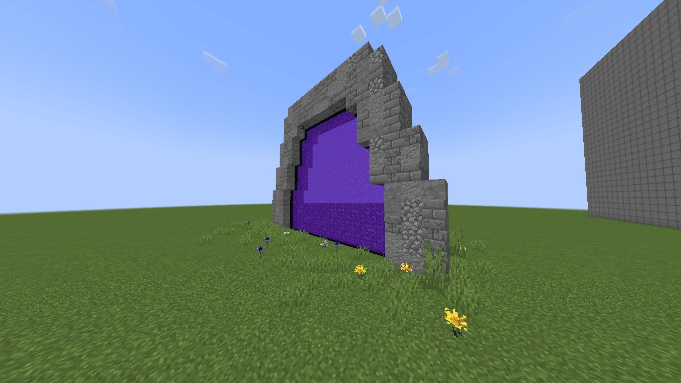 Custom Nether Portal Design