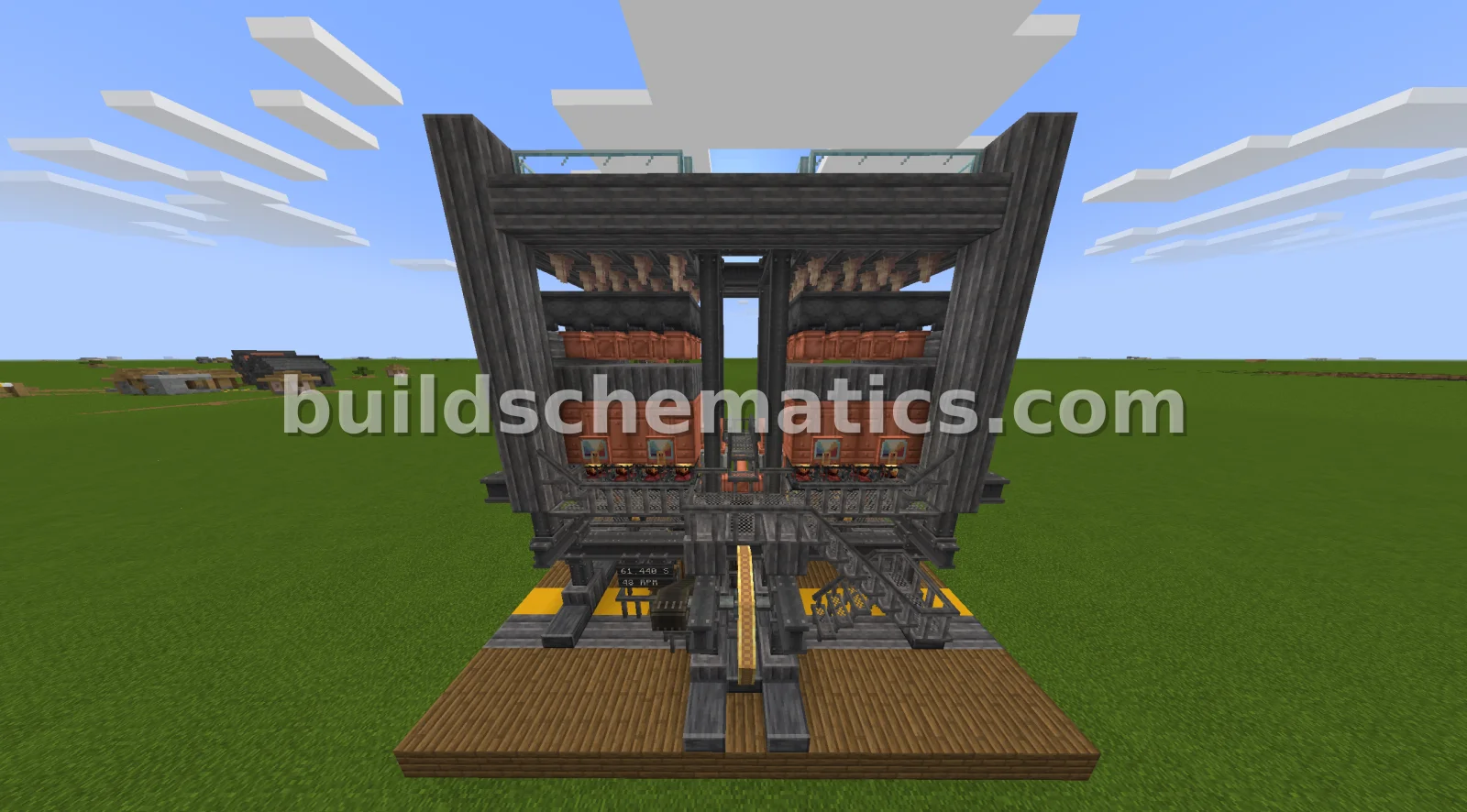 Decorative Steam Engine with Lava and Water