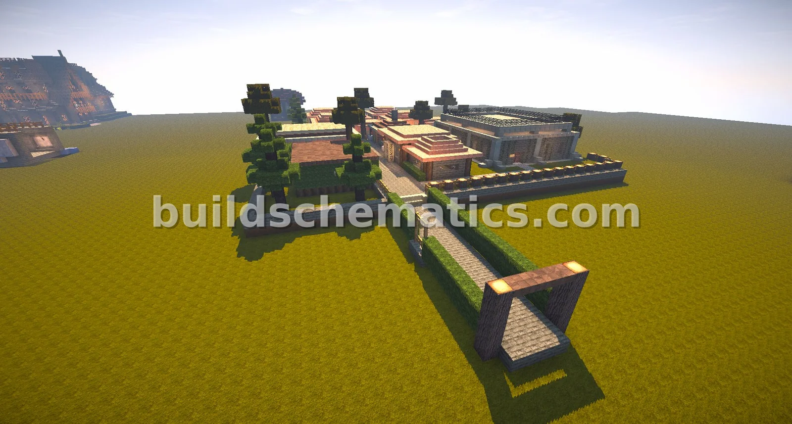 Small Village Houses and Meeting Hall