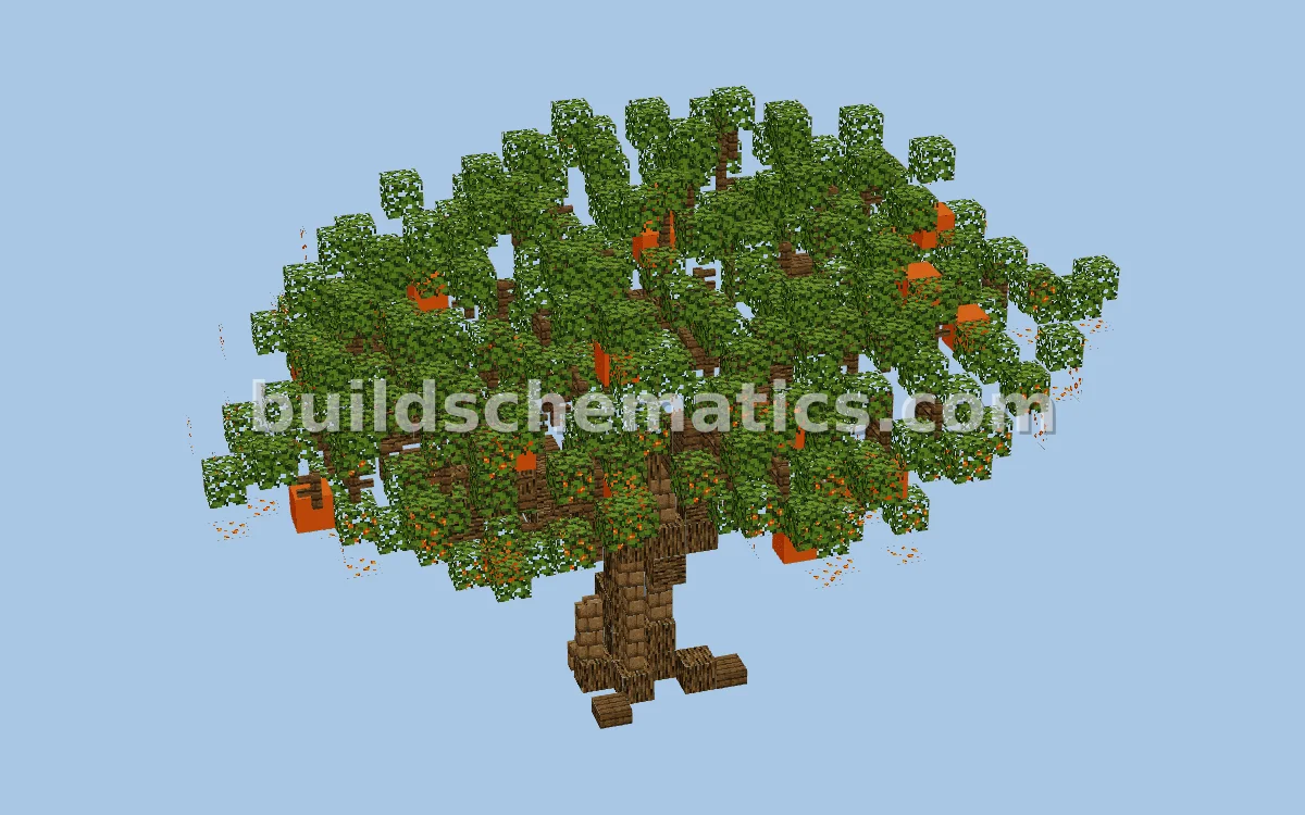 Day 34 Orange Tree Decoration