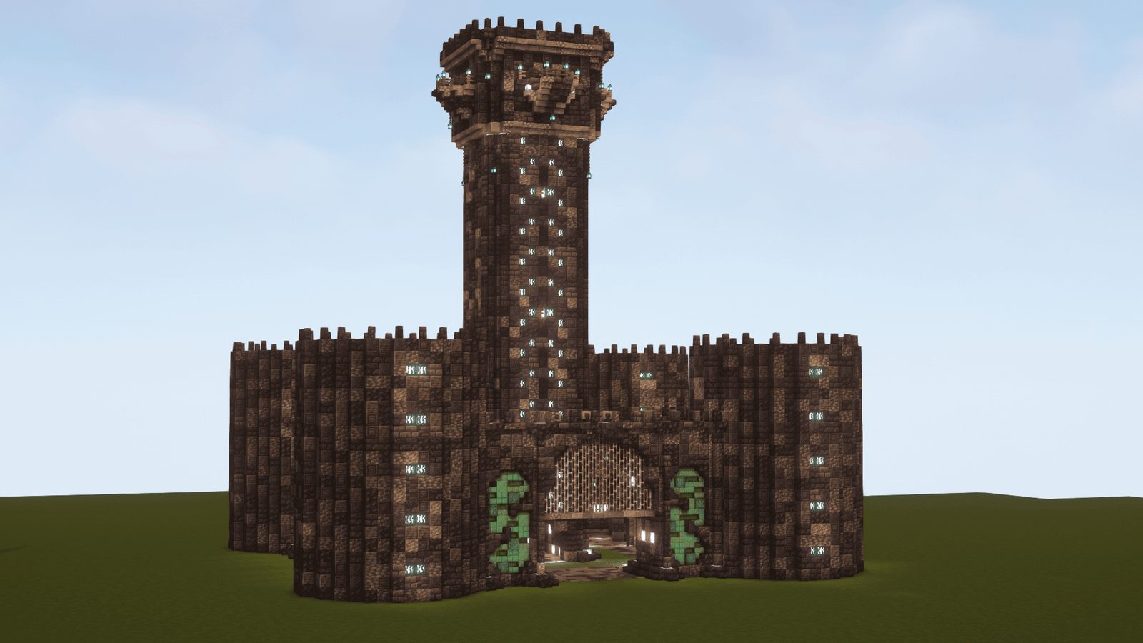 Nether Bastion Themed Castle