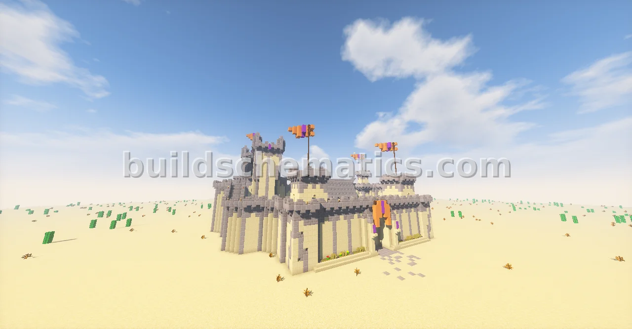 Sandstone Castle Structure