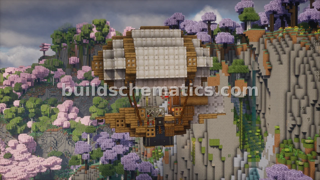 Starter Airship With Cargo Storage