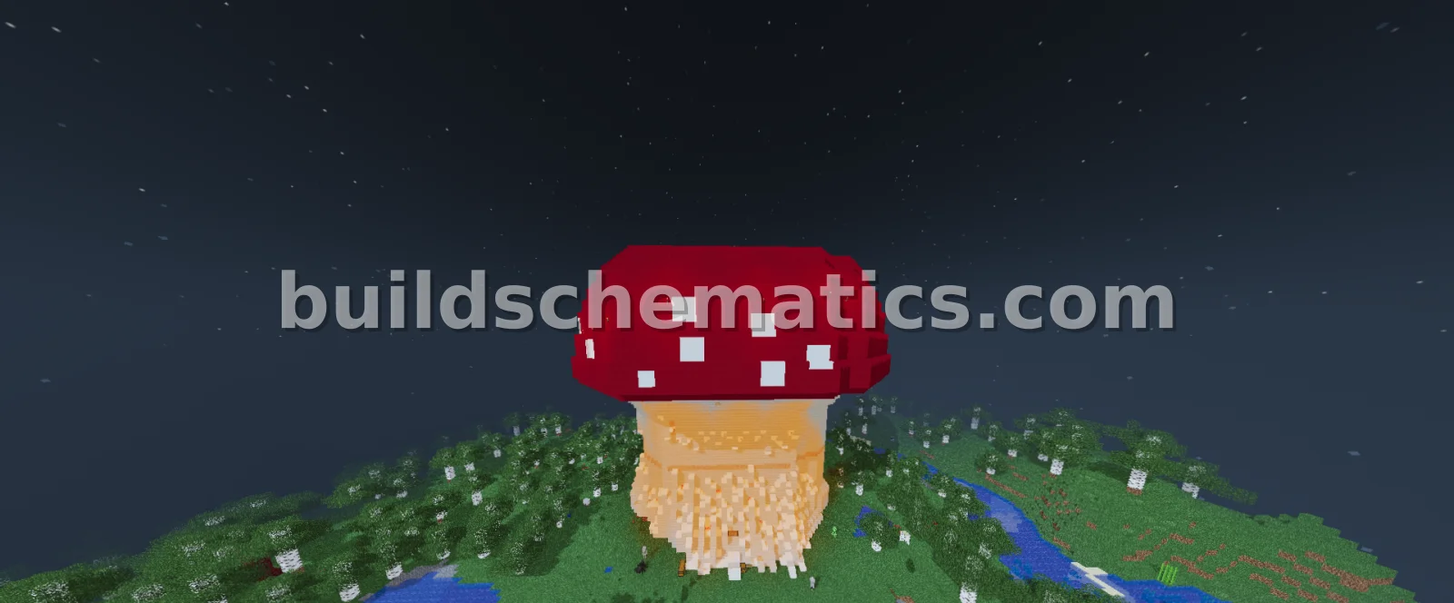 Spruce & Dirt Mushroom House