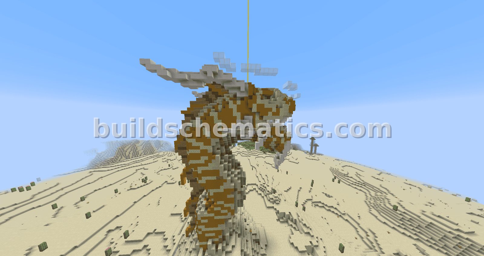 Desert Dragon Statue