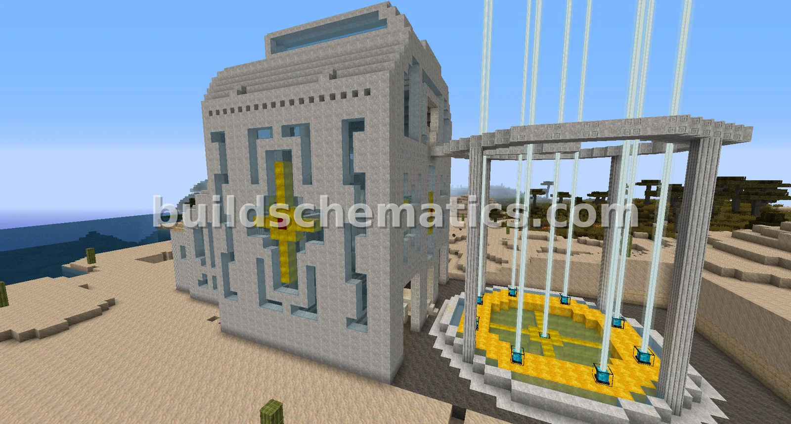 Sun God Temple - Medium Build — view 2