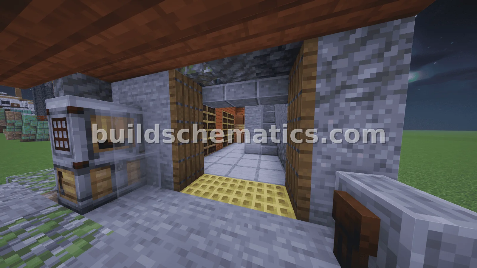 Undecorated Interior Structure — view 4