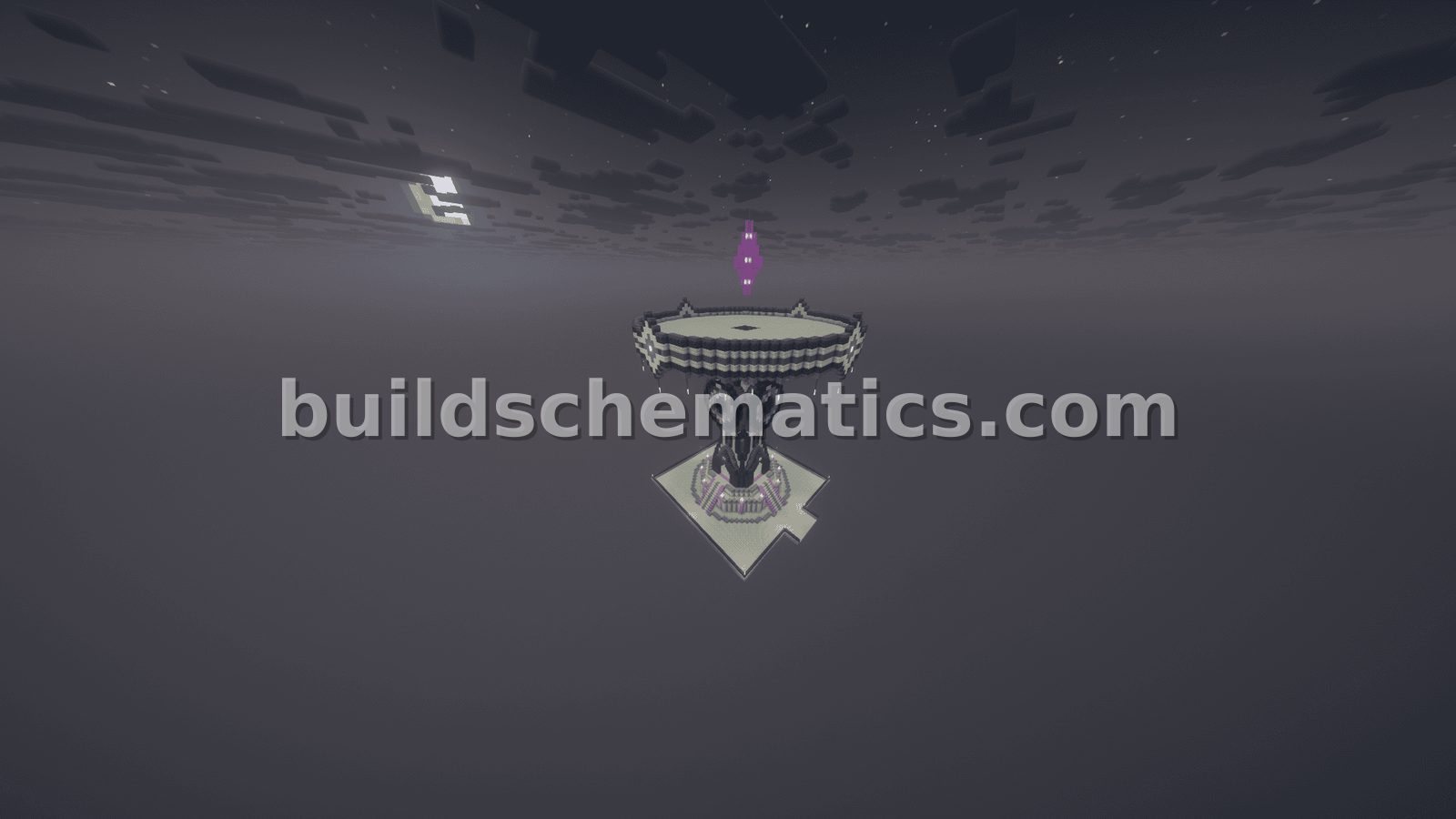 Enderman Farm with Custom End Portal Decoration — view 2