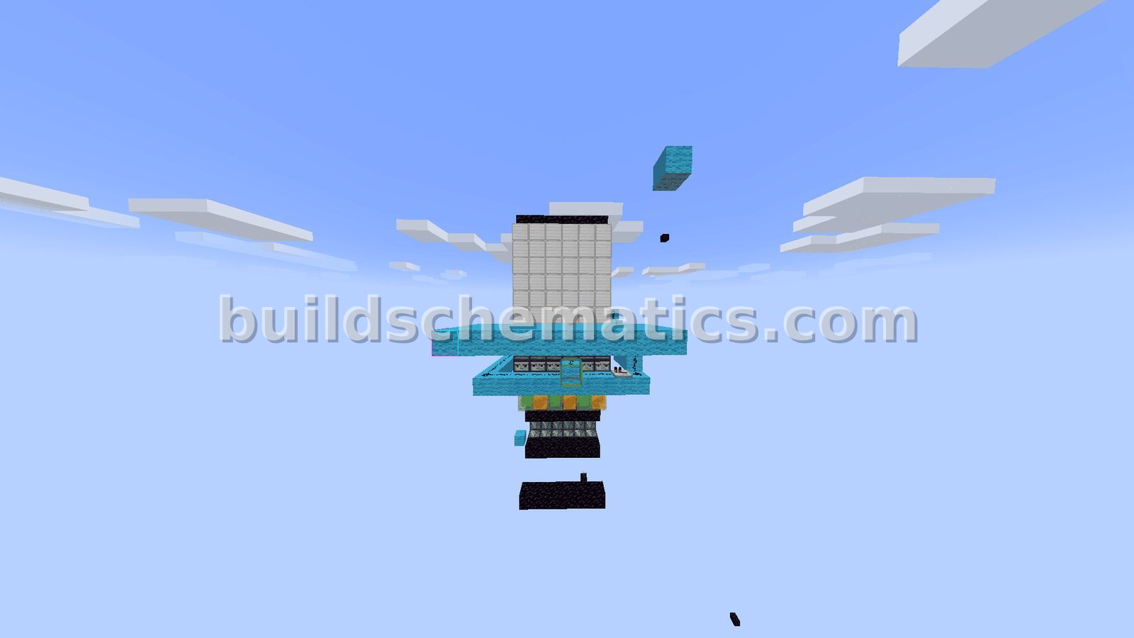 6×6 Honey Slime Vertical Piston Door — view 2
