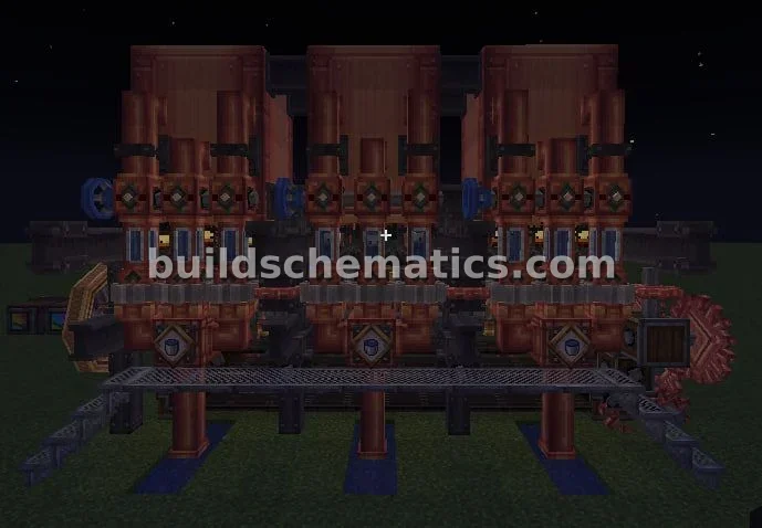 Industrial Steam Engine - 417 Blocks — view 3