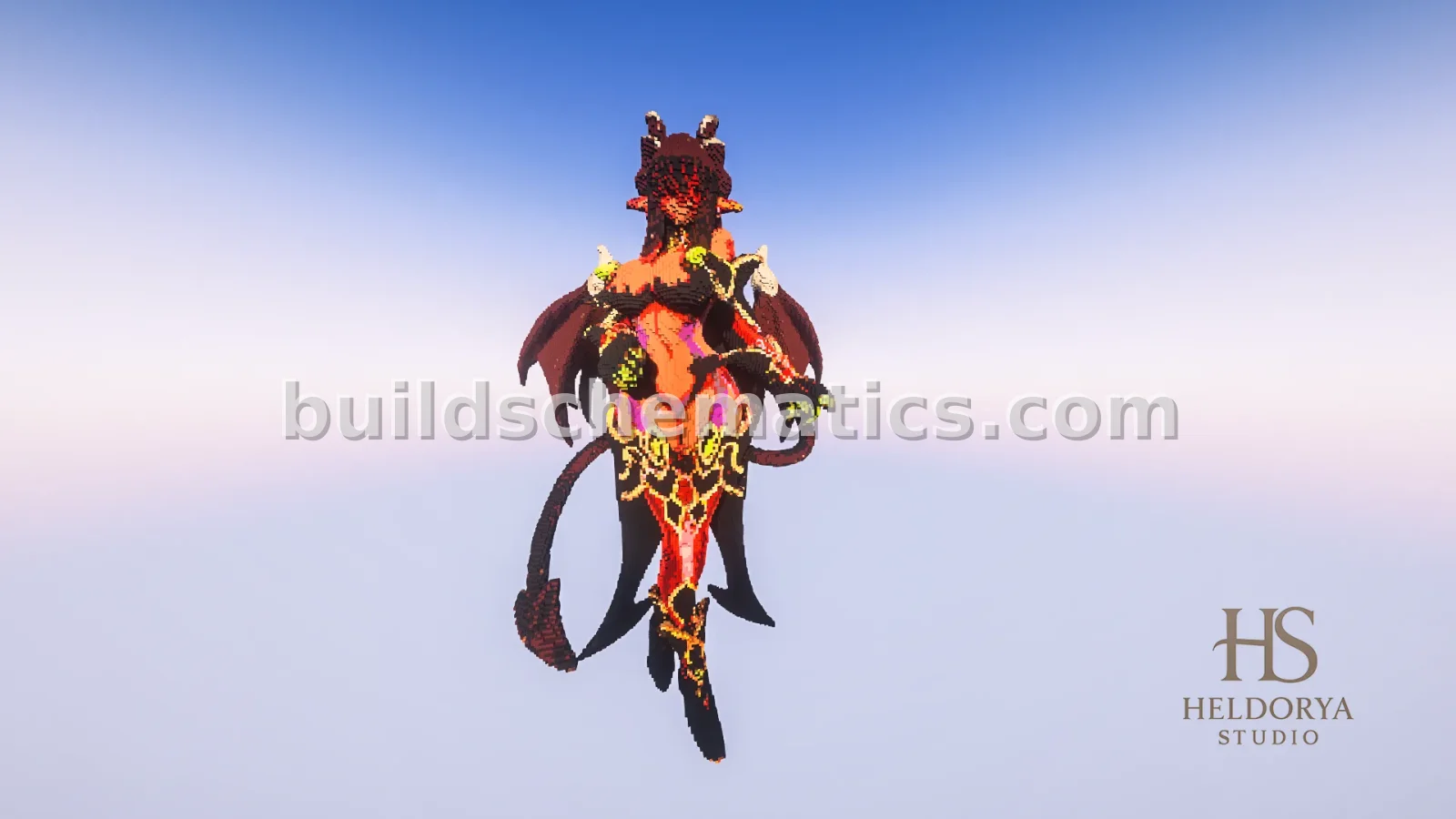 Fantasy Monster Girl Statue