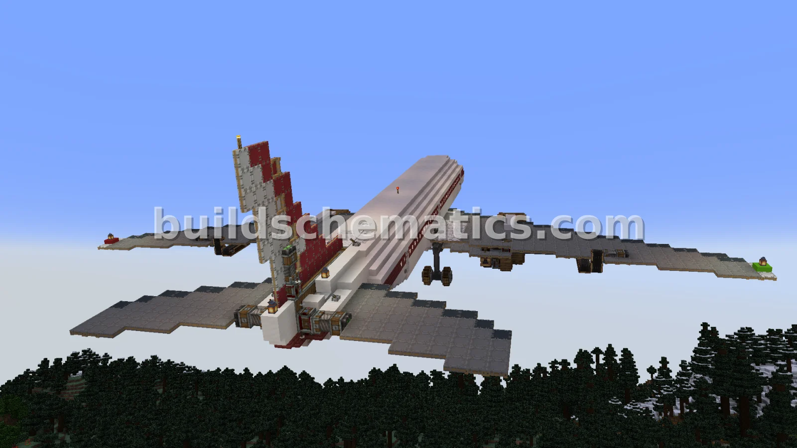 Steampunk Airliner with Working Controls — view 3