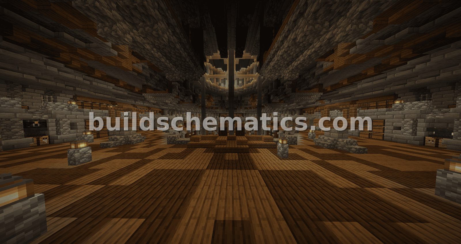 Medieval Grand Storage Hall — view 2