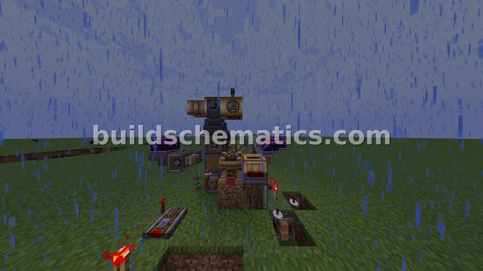 Automatic Redstone Cannon — view 4