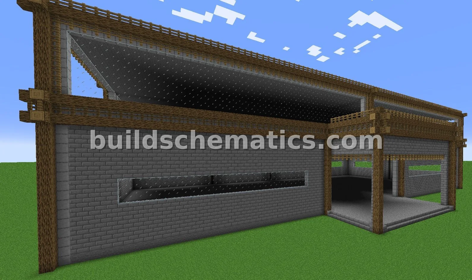 Stone Factory Building - 20315 Blocks — view 2