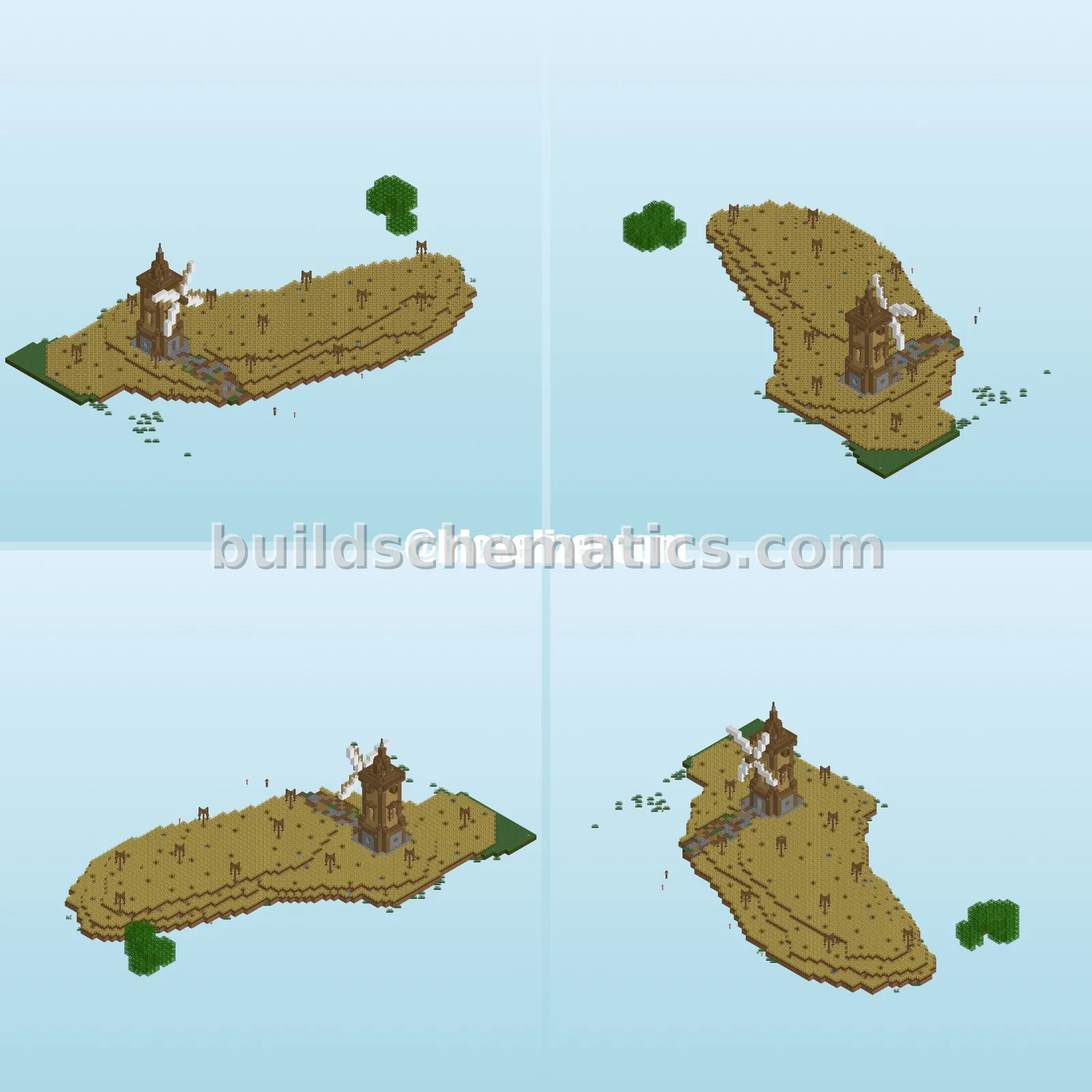 Simple Wheat Farm For Minecraft
