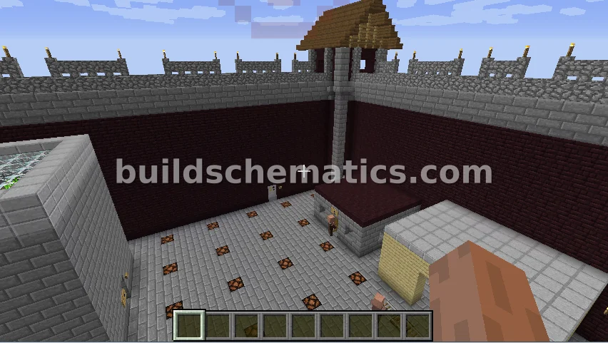 Medium Castle with Survival Features — view 4