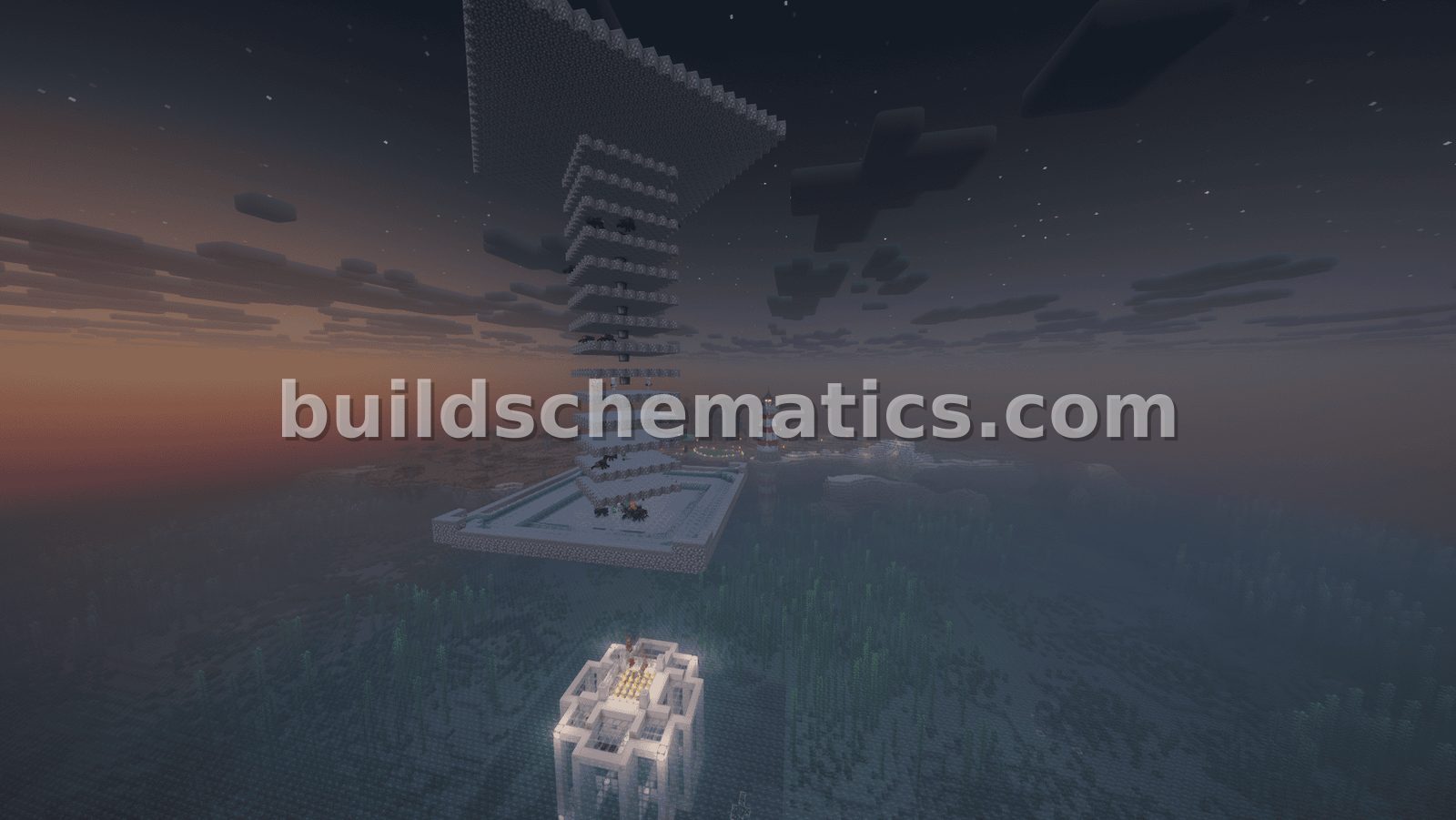 Ocean Mob Farm With AFK And Storage — view 2