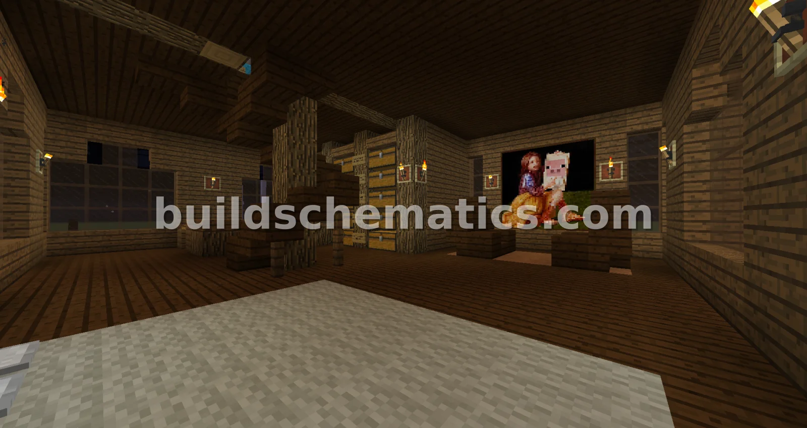 Medieval House with Library and Kitchen — view 4