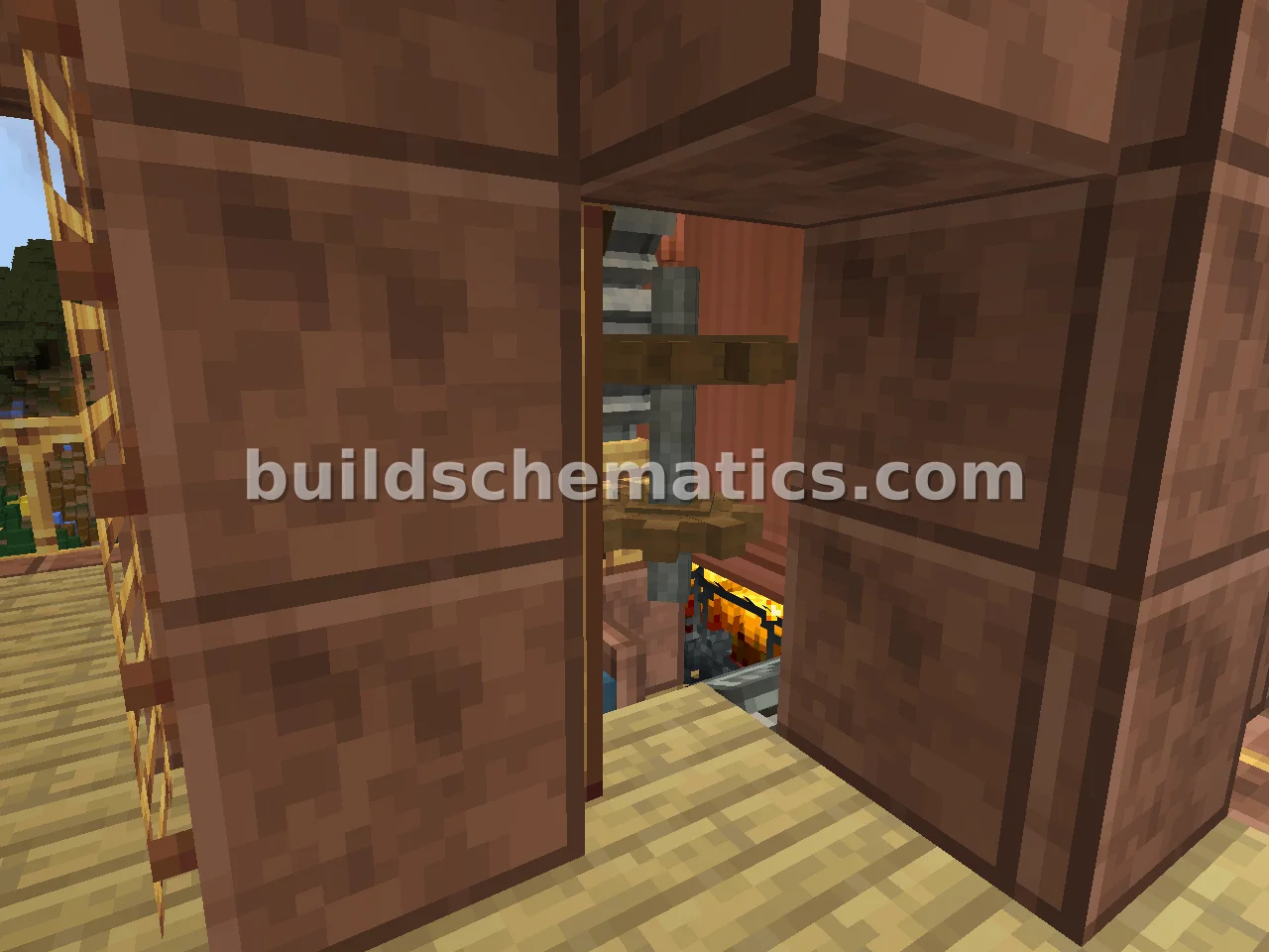 Tiger Moth Airship from Castle in the Sky — view 5
