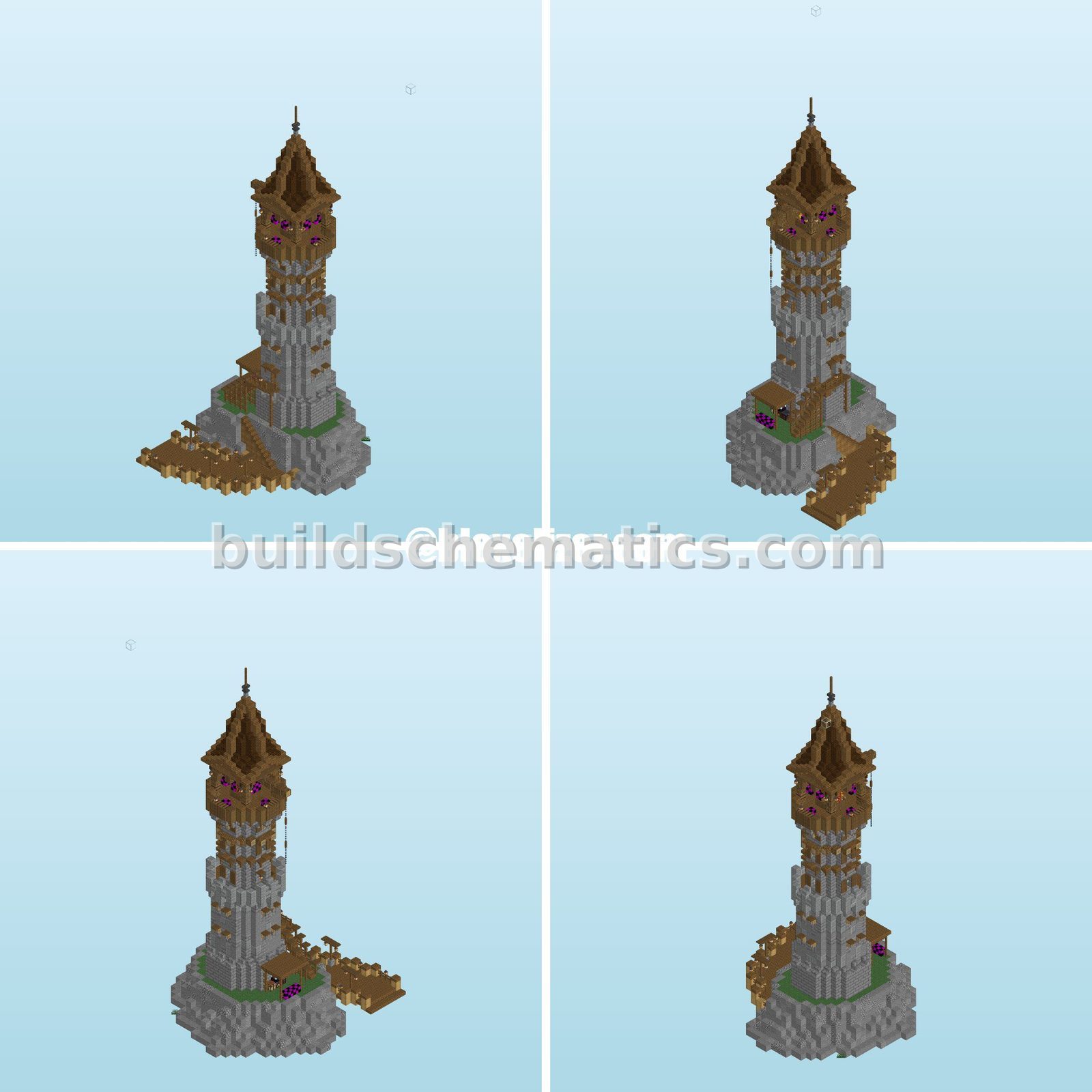 Oceanic Lighthouse Structure