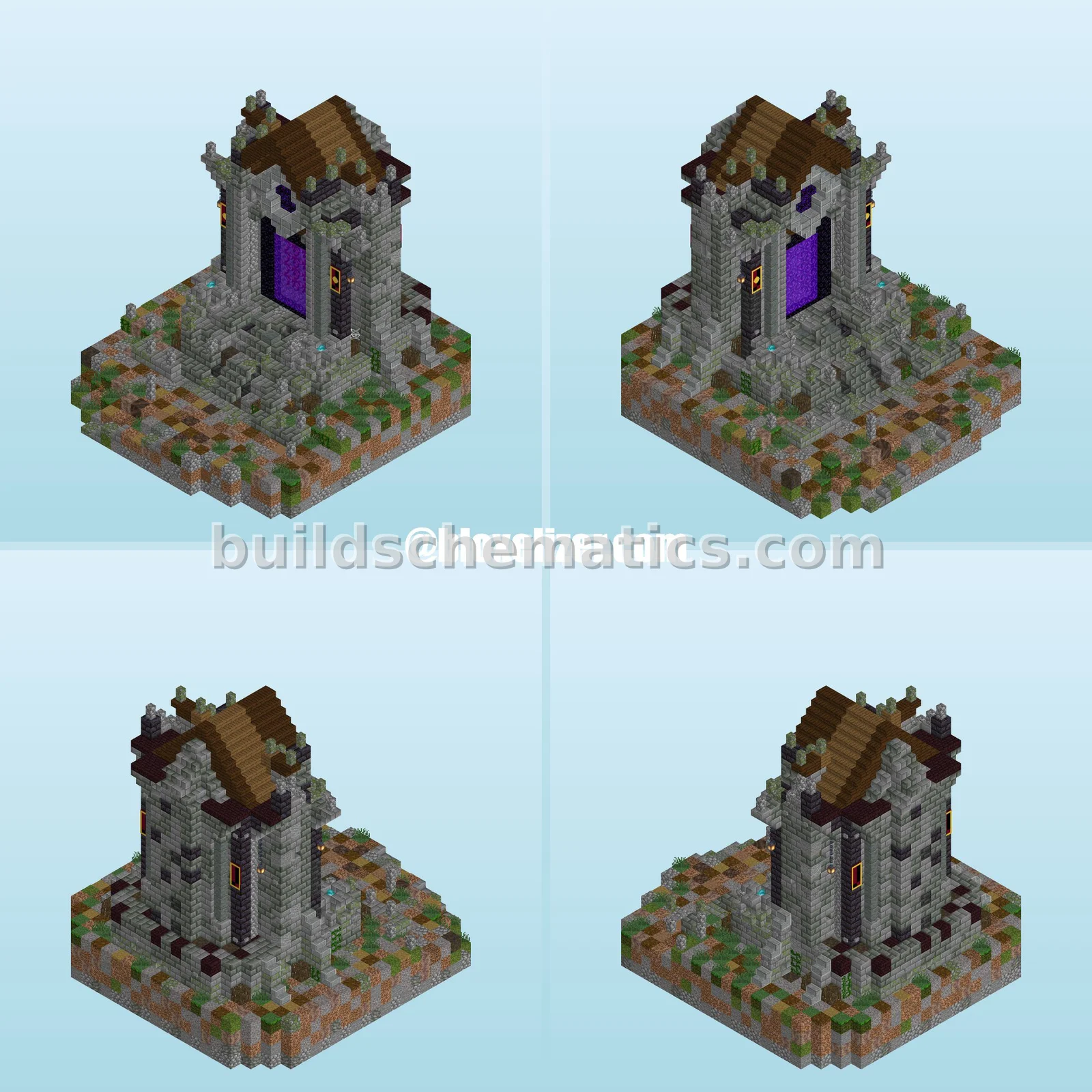Mysterious Nether Portal Structure