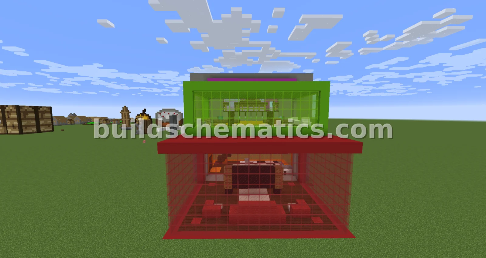 Vibrant Rainbow House — view 2