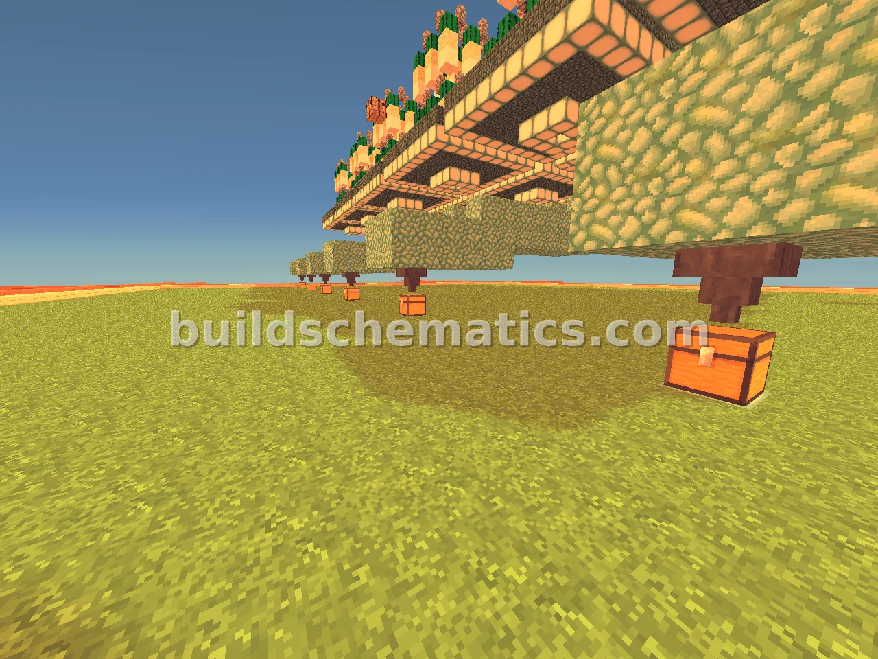 Desert Cactus Farm Structure — view 2