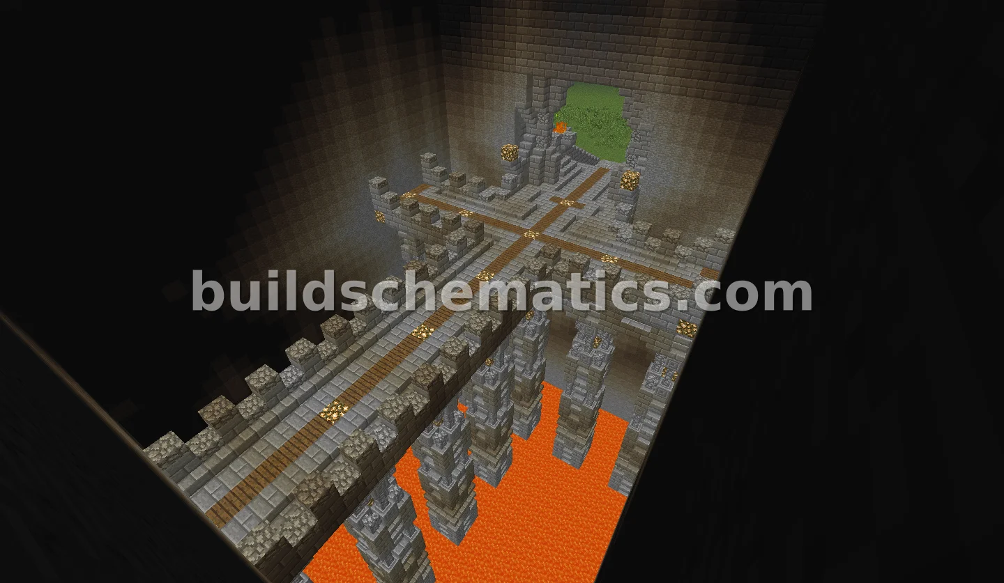 Dwarven Columns for RPG Kingdom — view 2