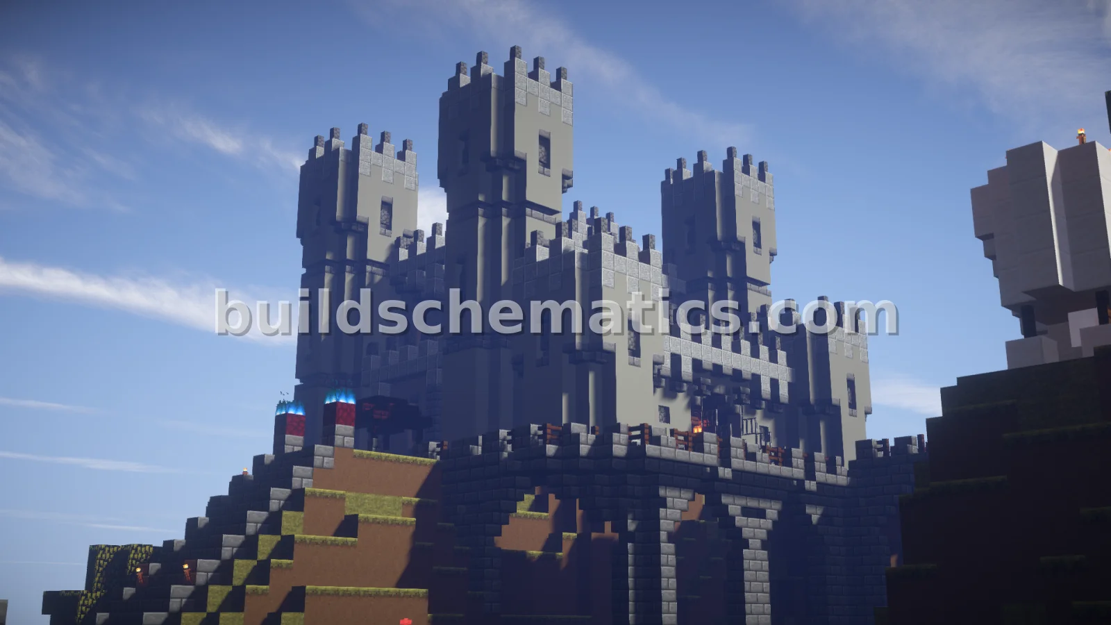Medieval Castle With Interiors — view 2