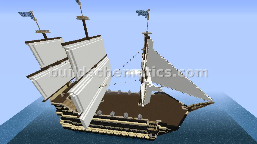 HMS Victory Man O War Ship