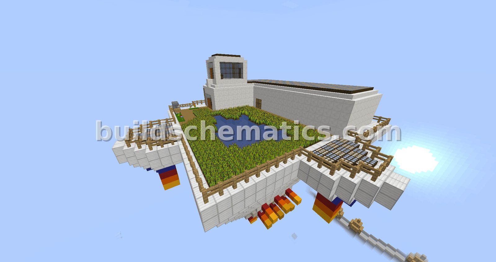 Mechanical Floating Island — view 2