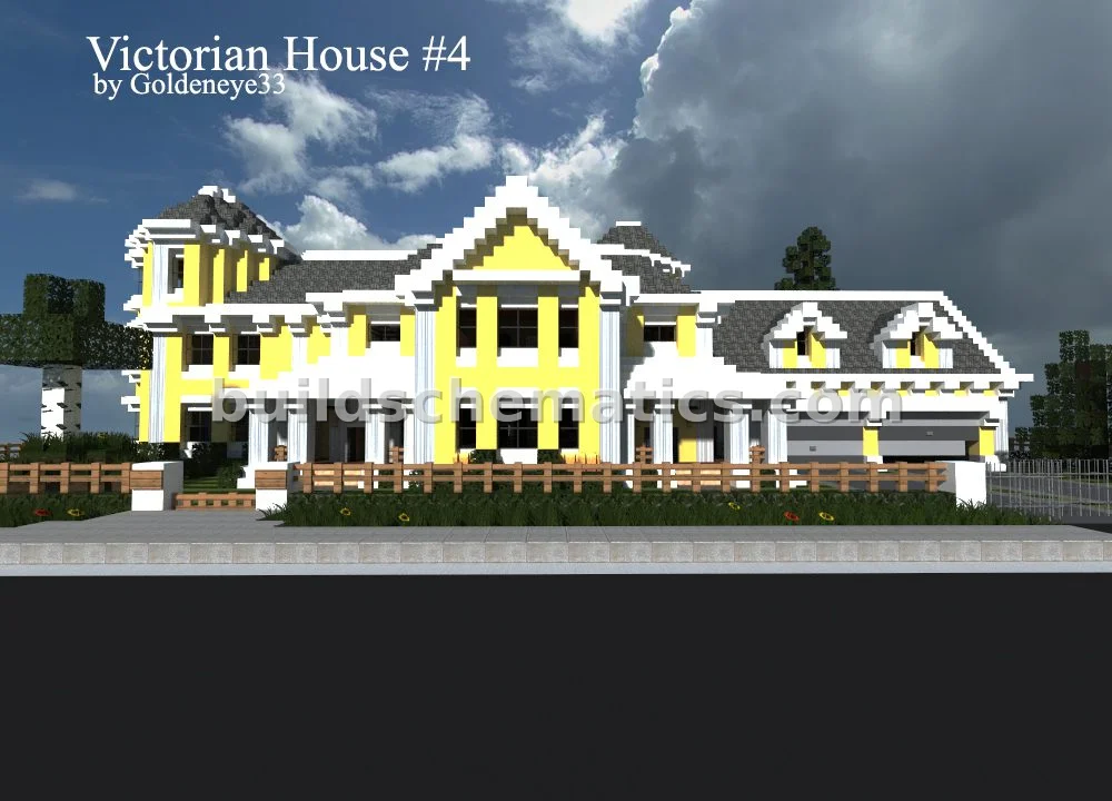 Victorian Style House With Garage