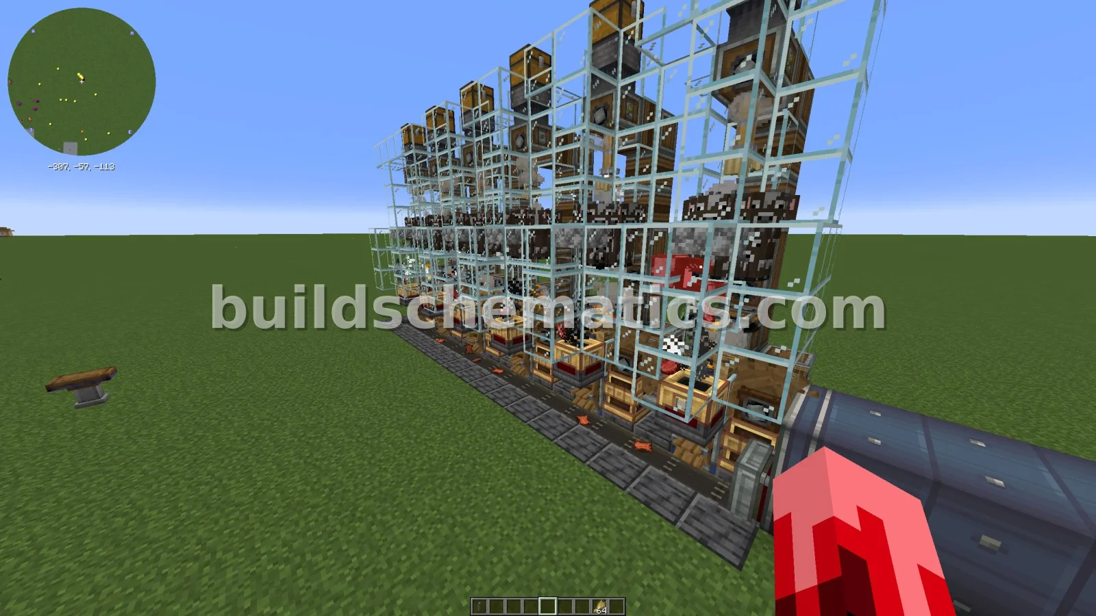 Compact Tileable Cow Farm with 200 Items/Hour Output — view 5