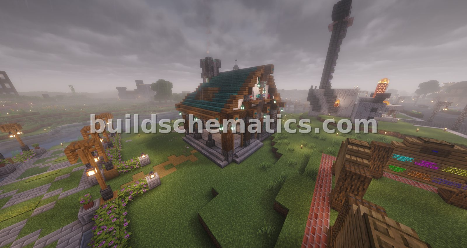 Rustic Medieval Blacksmith House — view 3