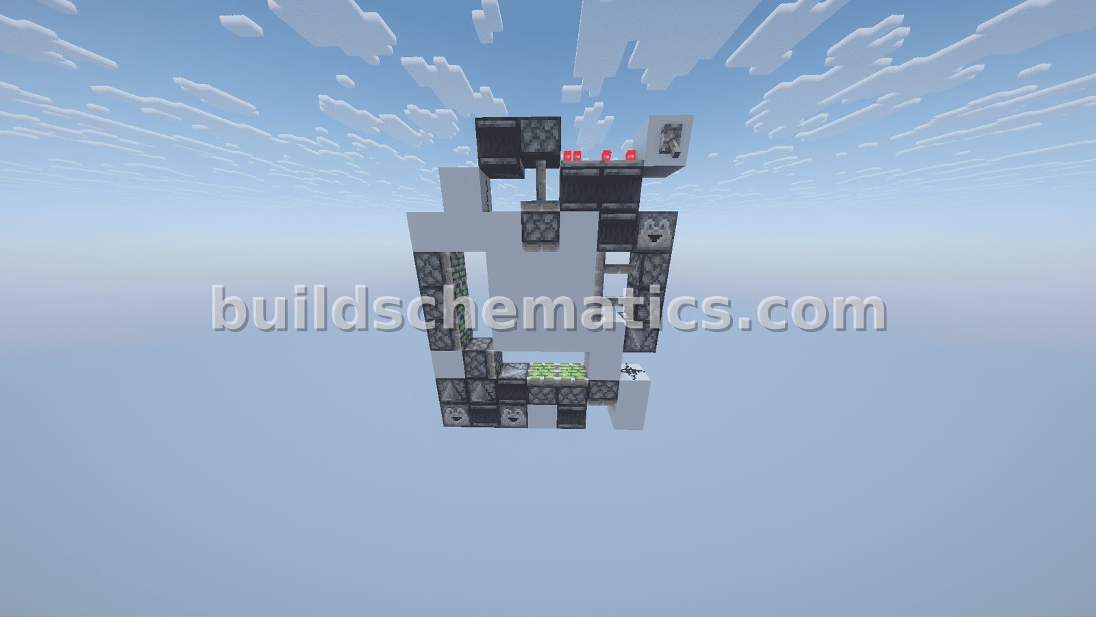 Redstone 3×3 Piston Door — view 2