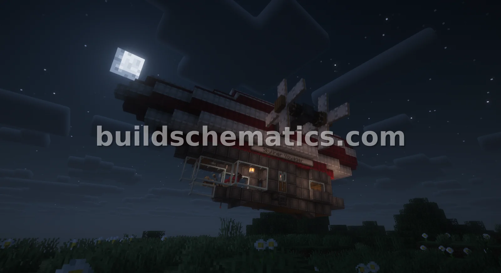 Skyliner Voyager Airship for Survival — view 3