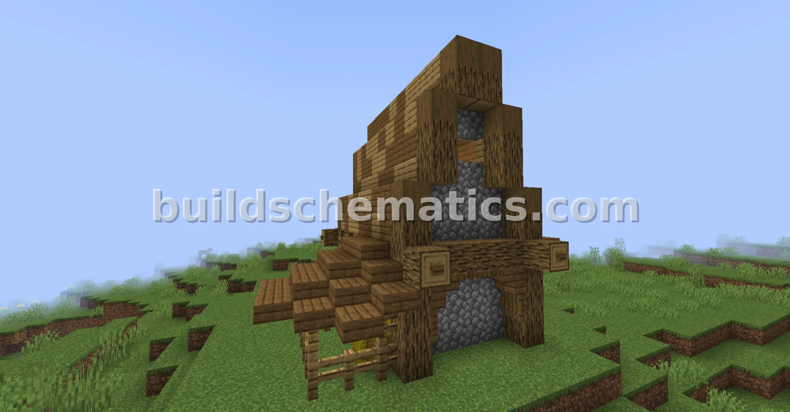 Small Medieval Cobblestone House — view 2