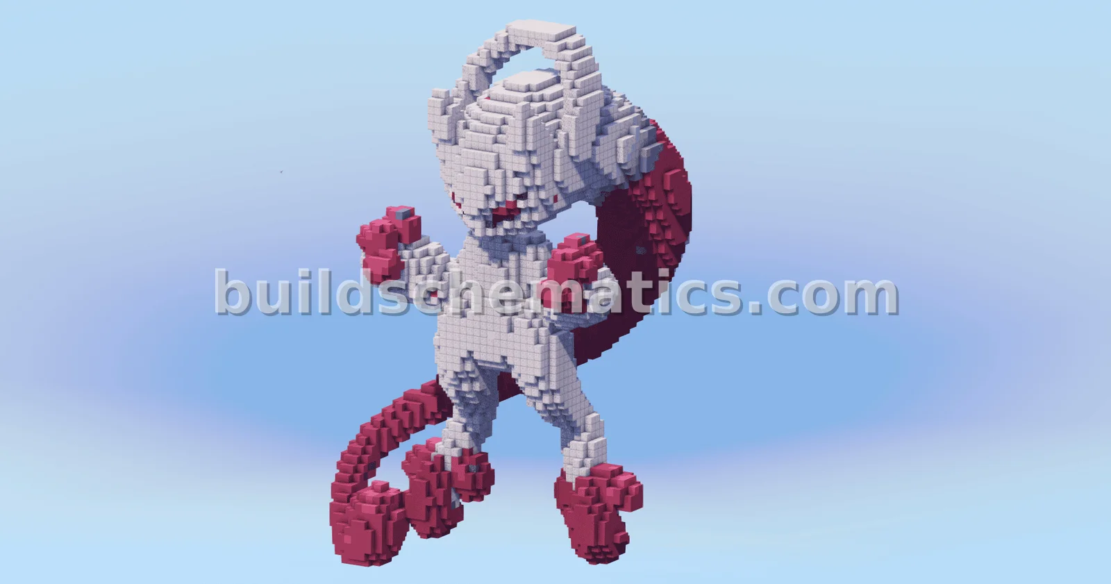 Mega Mewtwo Y Statue