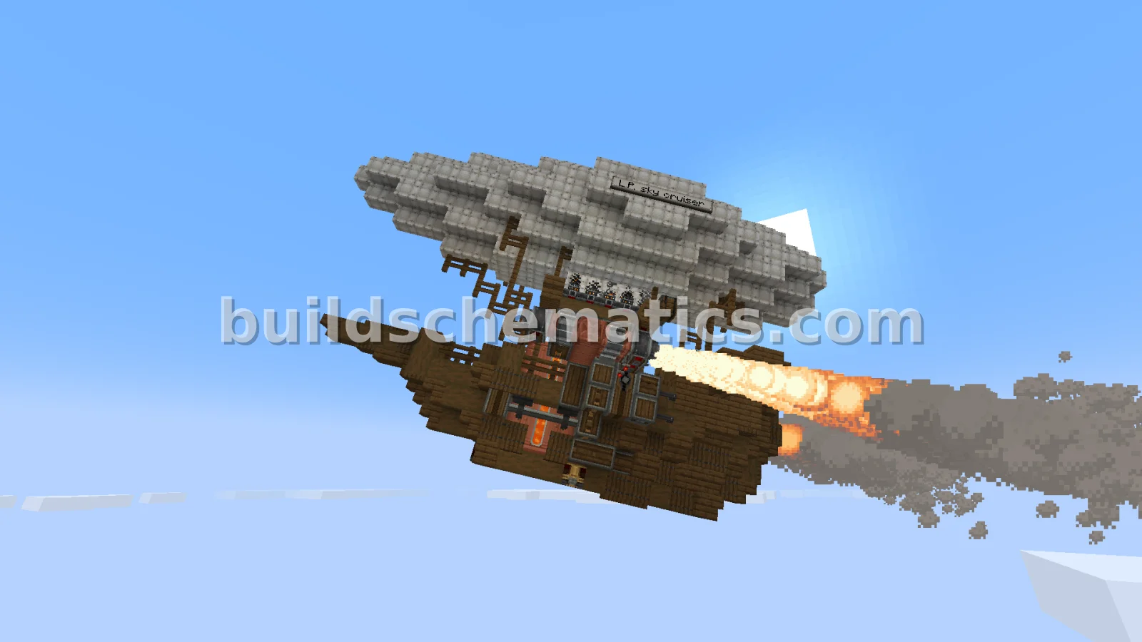 Lava Powered Sky Ship