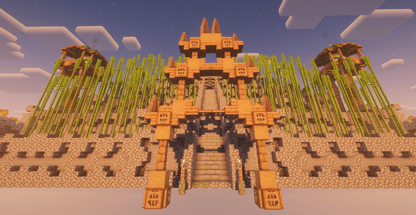 Ancient Jungle Temple Ruins — view 2
