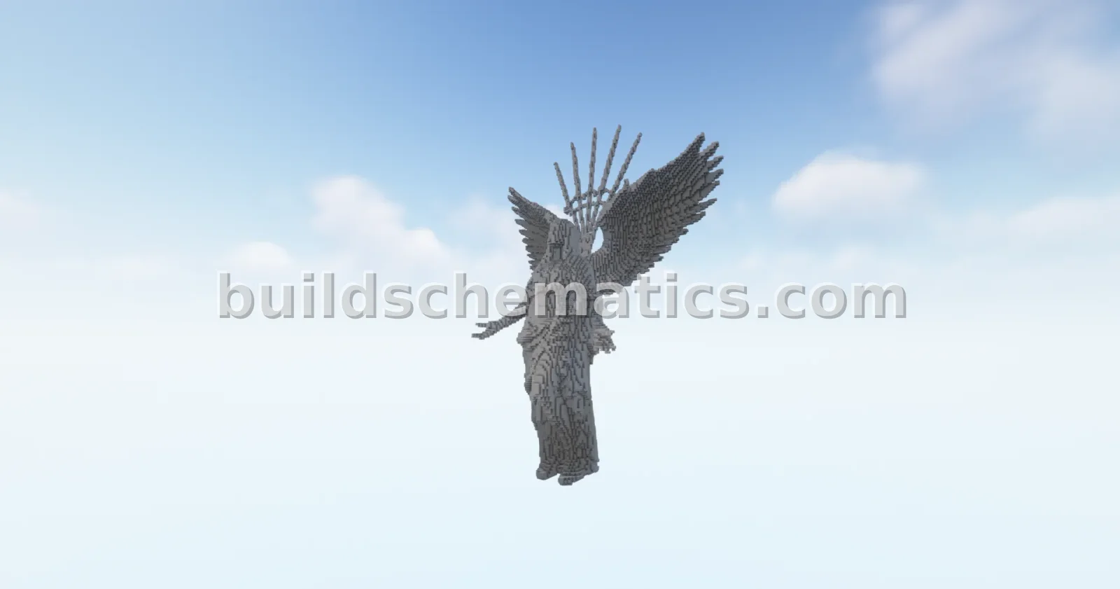 Angel of Glory Statue — view 4