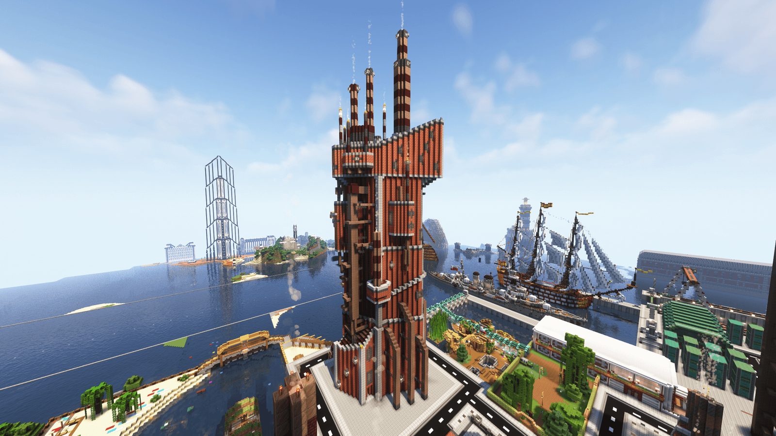 Steampunk Tower Model