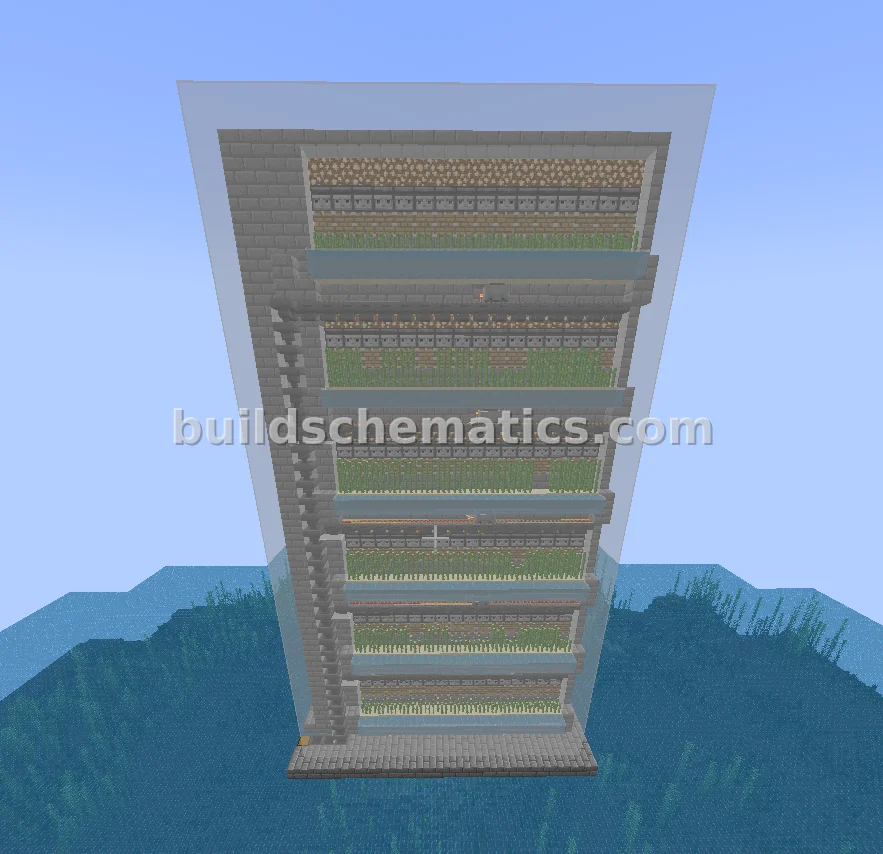 Automated Sugar Cane Farm with Minecart System