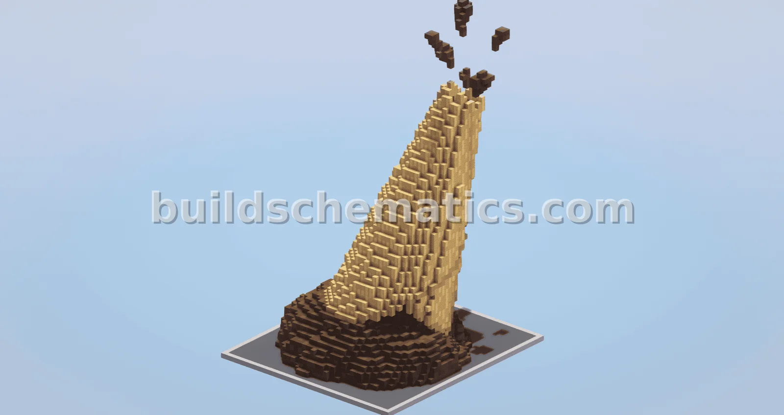 Candyland Volcano Terraforming Build