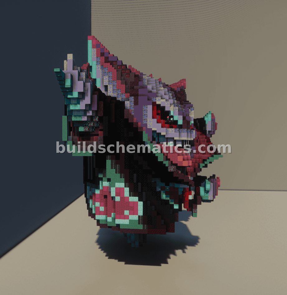 Naruto Style Gengar Statue — view 2