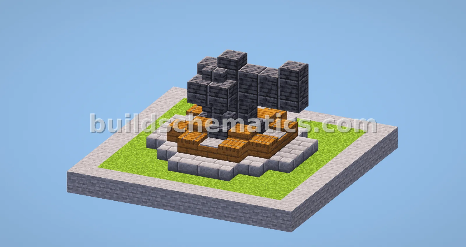 Clash of Clans Cannon Level 4 Pixel Art