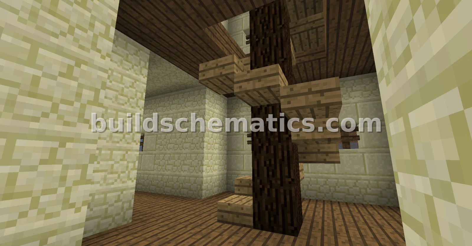 Desert Village Watchtower with Spiral Staircase — view 2