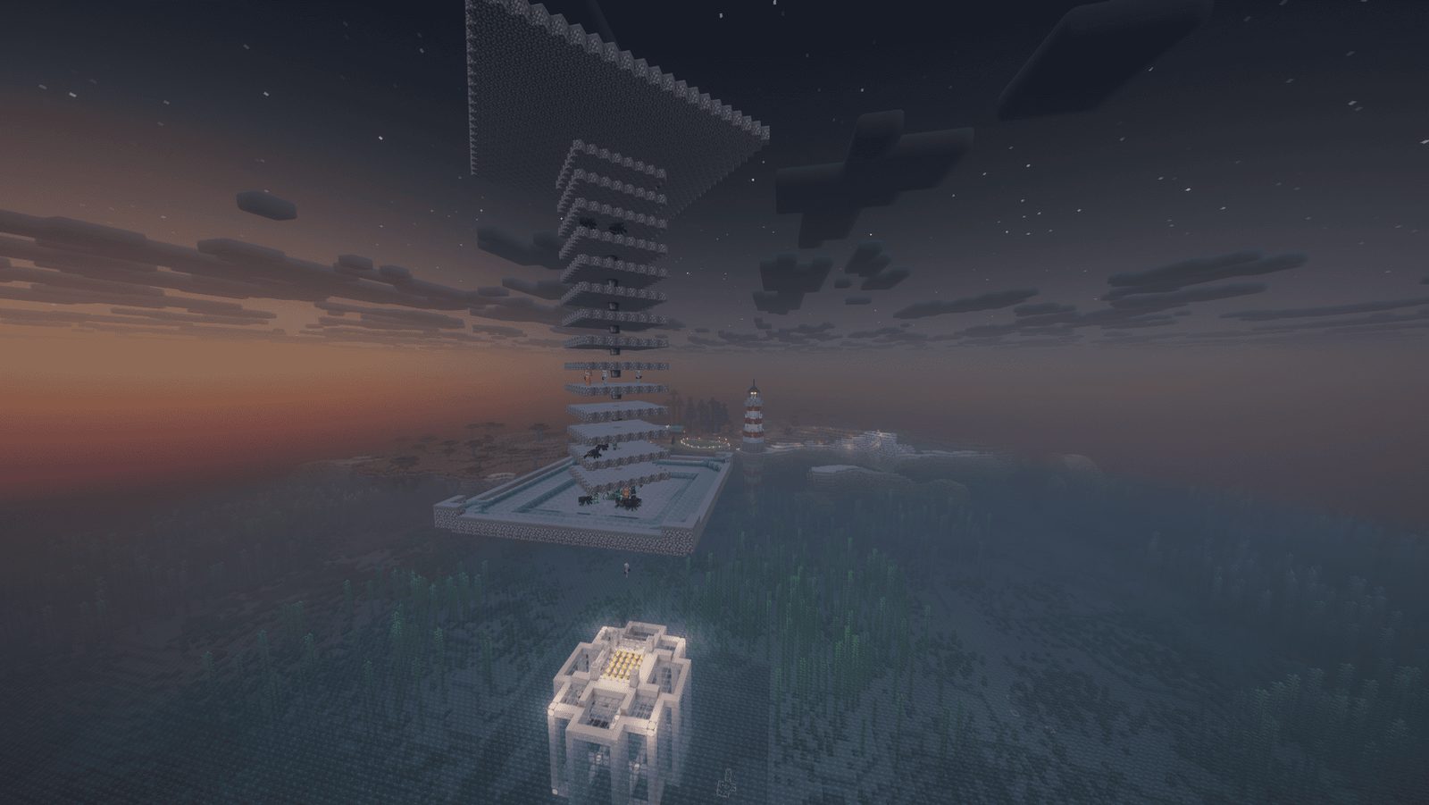 Ocean Mob Farm With AFK And Storage