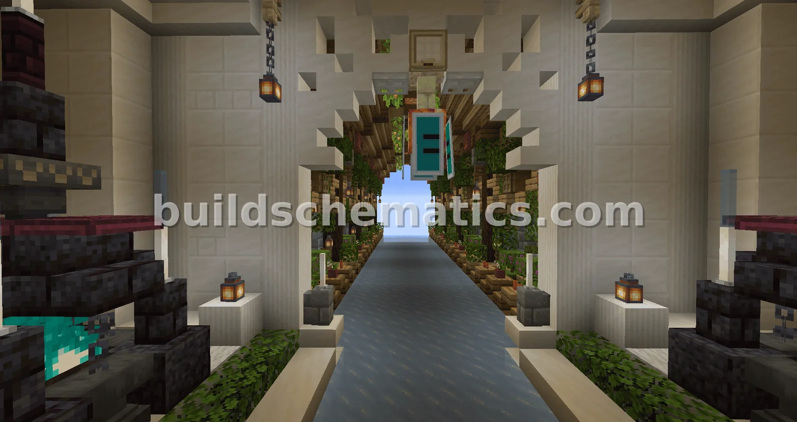 Nether Hub Design — view 3